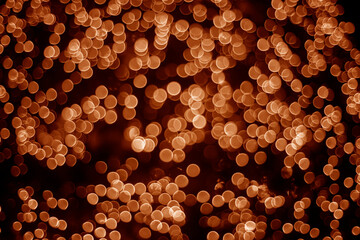 colourful bokeh on dark background