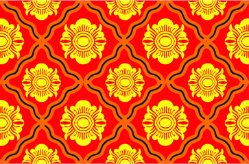 Indonesian batik motifs with very distinctive patterns, very nice backgrounds
