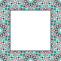 Vector Ornamental Decorative Frame