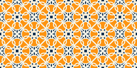 Vector Border Arabic Pattern