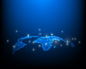 Business network International money transfer Changing currency worldwide