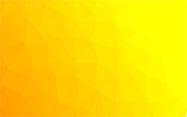 Orange polygonal mosaic background, Vector illustration, Used for presentation, information, technology, website, poster, business, work.