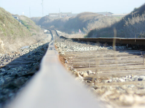 Dead track California Pacific Coast