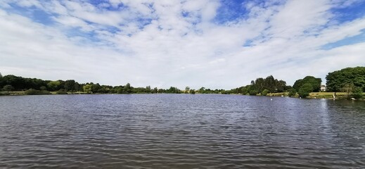 lake in the park