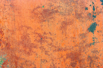 Rusty painted wall texture background