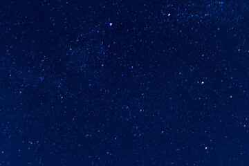 Night lights of the city standing on the black sea coast