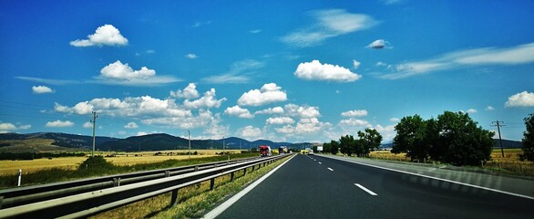 Highway in Bulgaria