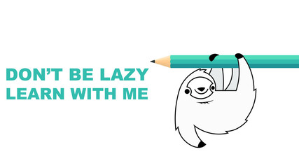 Let yourself be lazy with me sometimes