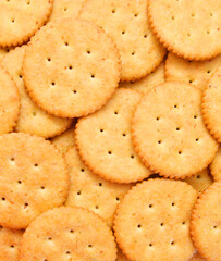 Crackers macro as a background