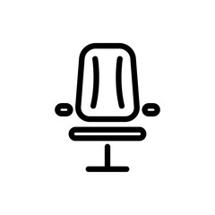 Gamer chairs icon