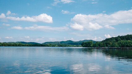 Fototapeta na wymiar Landscape of West Lake in Hangzhou, China