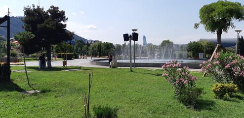 Obraz premium view of the river