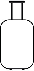 vector illustration of a suitcase