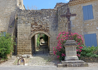 village de St Bonnet du Gard