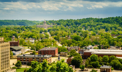 Fototapeta na wymiar Downtown Frankfort, Kentucky