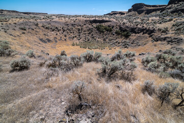 Ice Age-based, Flood-drilled Hole, Columbia National Wildlife Refuge, WA