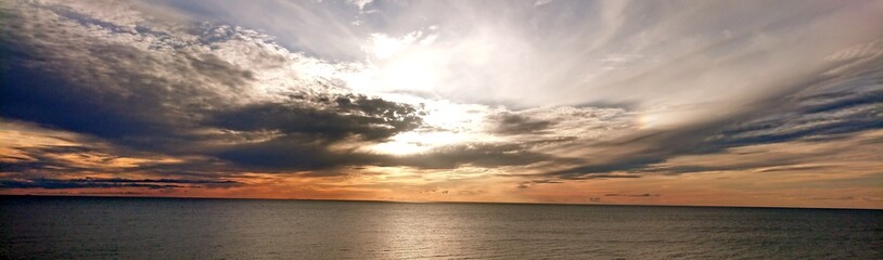 Sunset in Visby, Sweden