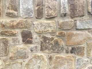 Rough cut stone masonry, background texture