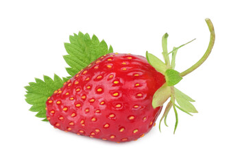 Strawberry isolated on white background.