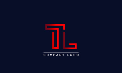 Creative letters TL Logo Design Vector Template. Initial Letters TL Logo Design	