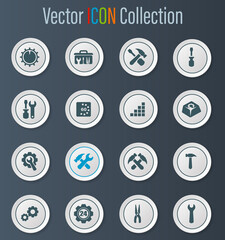 Setting icons set