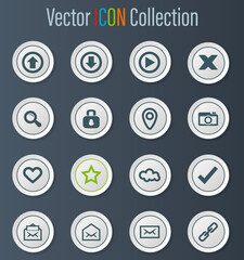 User Interface icons set