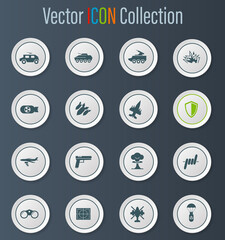 Military and war icons