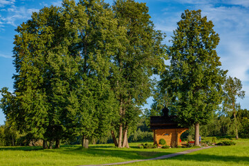 View of Spasso-Borodino Convent,