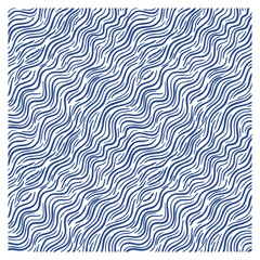 Fototapeta premium Seamless pattern with waves. Design for backdrops with sea, rivers or water texture. Repeating texture. Print for the cover of the book, postcards, t-shirts.