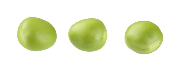 peas isolated on white background