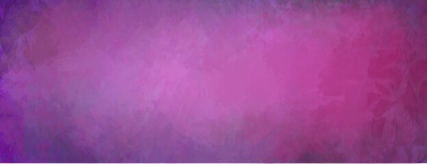 Abstract soft focus gradient blurred wide panorama background hand painted grunge loose textural painterly header in jewel tones