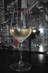 glass of wine