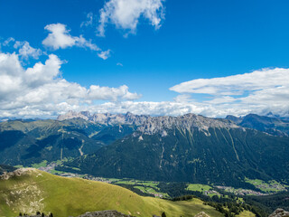 Rotwand and Masare via ferrata in the rose garden in the Dolomites