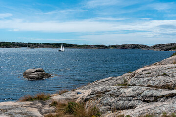Summer landscape at Reso in Sweden