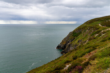Fototapeta na wymiar Howth Coast Cliffs view
