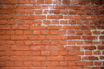 Yellow brick wall texture with dark inter layers