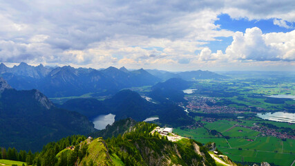 Füssen, Deutschland: Allgäuer Hochalpen um den Königswinkel