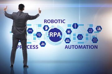 Concept of RPA - robotic process automation
