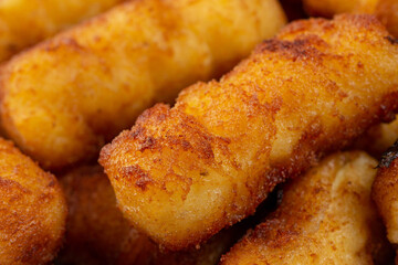 crispy flour fingers stuffed with cheese