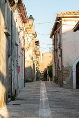 castelpoto, Campania, Italy - 26 July, 2020: Castelpoto, a small village near Benevento