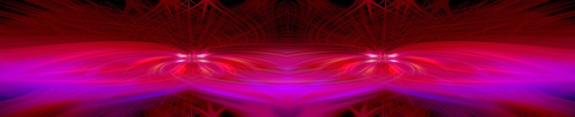 Intertwined 3d fibers forming an ornament