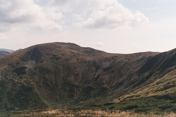 Fototapeta premium mountain landscape with clouds
