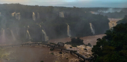 waterfalls of Igua&ccedil;u