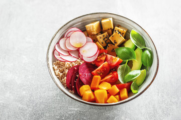 Freshmade vegan vegetarian bowl