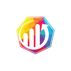 Business Finance Logo template vector icon design. Business Financial and Accounting Logo design Template.