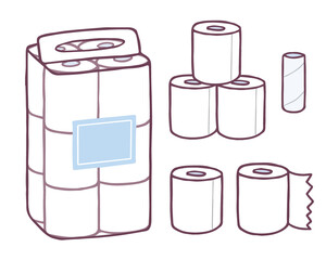 トイレットペーパー　セット