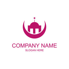 mosque & moon logo