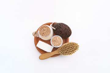 Zero waste, eco friendly Natural cosmetic product for cleaning and care.