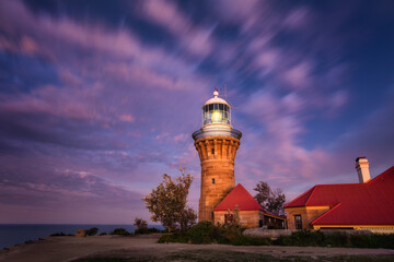 Sunset over Barrenjoey Lighthouse
