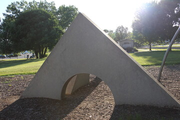 Fototapeta premium playground in the park